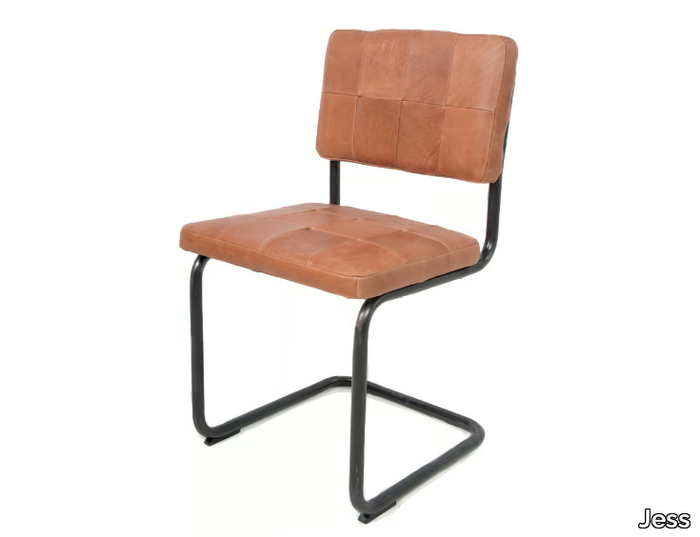 NELSON - Cantilever leather chair _ Jess