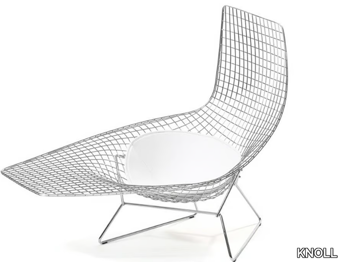 BERTOIA - Steel chaise longue _ KNOLL