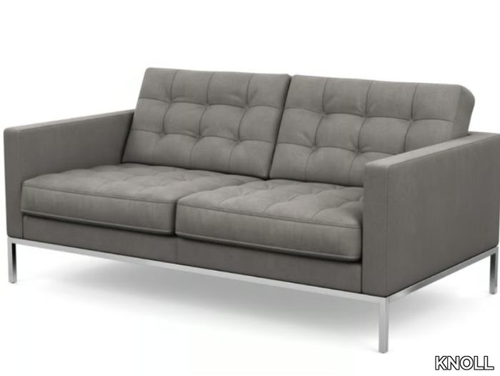 FLORENCE KNOLL RELAX - 2 seater tufted sofa _ KNOLL