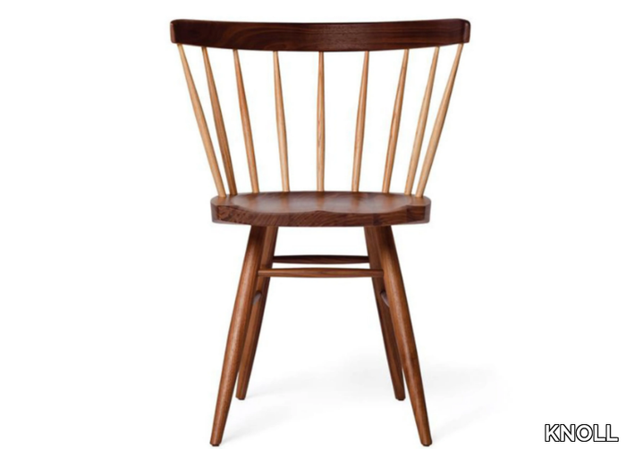 NAKASHIMA STRAIGHT CHAIR - Walnut chair _ KNOLL