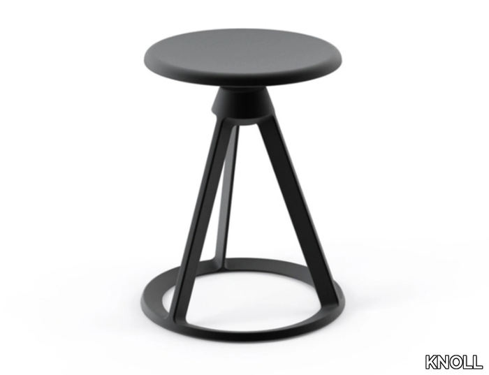 PITON™ - Swivel aluminium stool _ KNOLL