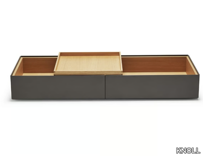 MATIC - Rectangular coffee table with tray _ KNOLL