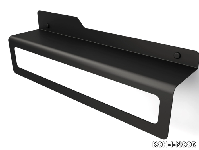 PIEGA - Steel towel rack / bathroom wall shelf _ KOH-I-NOOR