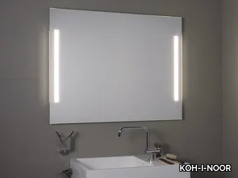 LATERALE LED - Wall-mounted bathroom mirror with integrated lighting _ KOH-I-NOOR