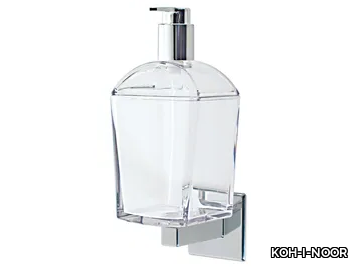 TILDA - Wall-mounted polycarbonate Bathroom soap dispenser _ KOH-I-NOOR