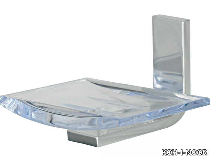 MATERIA - Wall-mounted polycarbonate soap dish _ KOH-I-NOOR