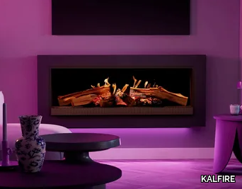 E-55" - Vent free electric fireplace with remote control _ KALFIRE