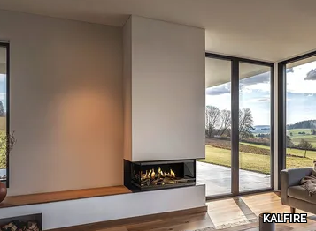 E-ONE 100S - Holographic 3-sided fireplace _ KALFIRE