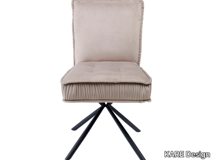 CHELSEA - Trestle-based polyester chair _ KARE Design