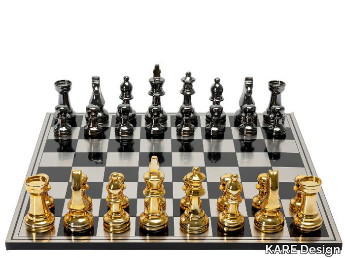 CHESS - Stainless steel decorative object _ KARE Design