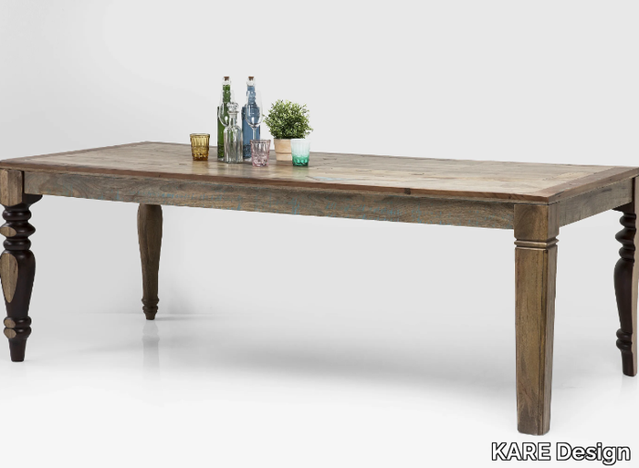 DULD - Rectangular solid wood table _ KARE Design