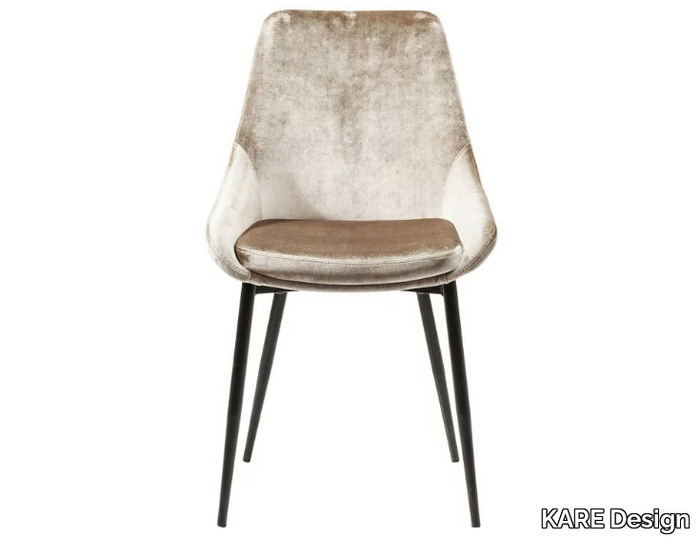 EAST SIDE - Upholstered fabric chair _ KARE Design