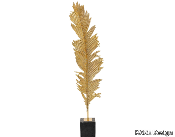 FEATHER TWO - Resin decorative object _ KARE Design