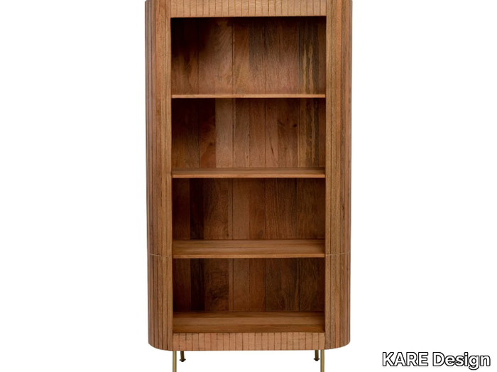 GRACE - Open solid wood bookcase _ KARE Design