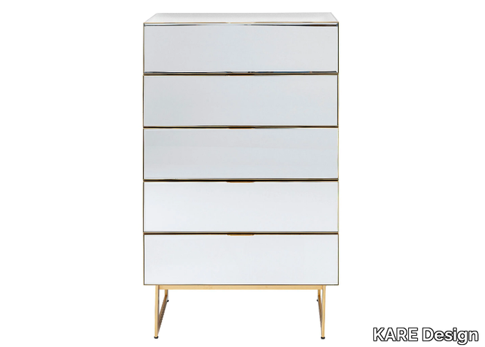 SORAN - Steel chest of drawers _ KARE Design