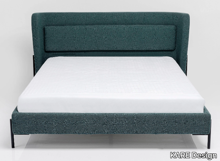 TIVOLI - Upholstered fabric double bed _ KARE Design