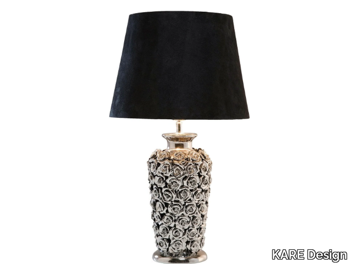 ROSE MULTI - Porcelain stoneware table lamp _ KARE Design