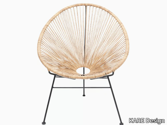 SPAGHETTI NATURE - Polyamide armchair _ KARE Design