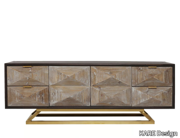 TRIANGOLO - Pine sideboard _ KARE Design