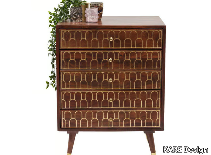 MUSKAT - Solid wood chest of drawers _ KARE Design