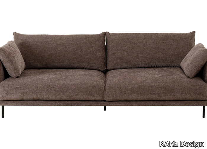 EDNA - 3 seater fabric sofa _ KARE Design