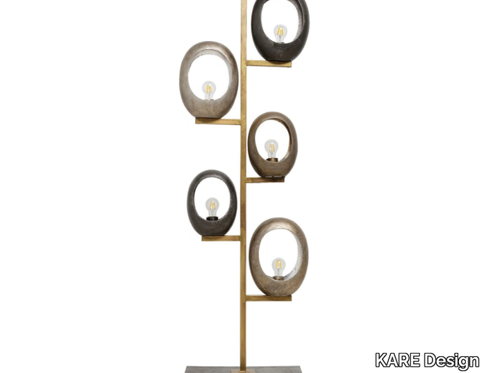 FIVE LOOPS - Metal floor lamp _ KARE Design