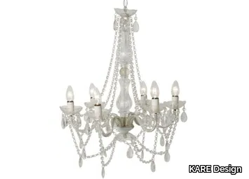 STARLIGHT CLEAR - Acrylic glass chandelier _ KARE Design