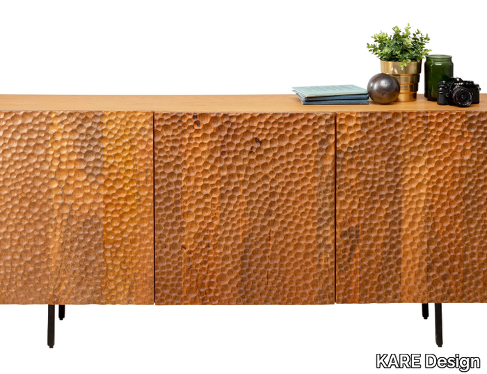 HAMMER - Wooden sideboard with doors _ KARE Design