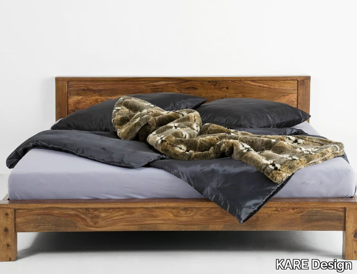 Bed - Wooden double bed _ KARE Design