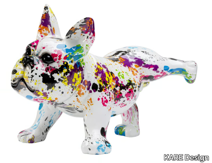 SPLASH BULLDOG - Polyresin sculpture _ KARE Design