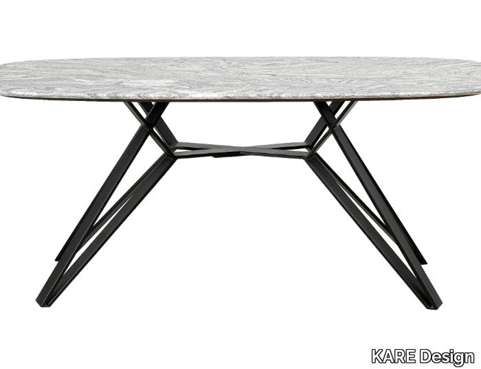 OKINAWA - Oval granite table _ KARE Design