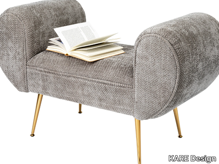 TRONO - Upholstered polyester bench _ KARE Design