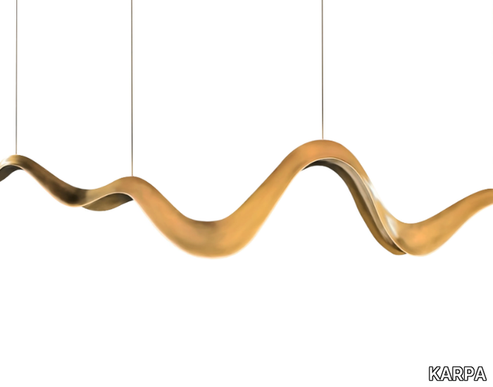 AURA KC 049 - LED fiberglass pendant lamp _ KARPA