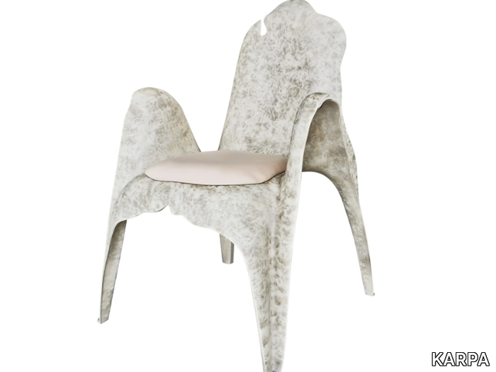 CIBELLE K3000 - Fiberglass chair with armrests _ KARPA