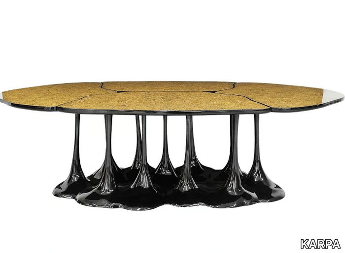 PANGEA K2013 - Oval fiberglass table _ KARPA