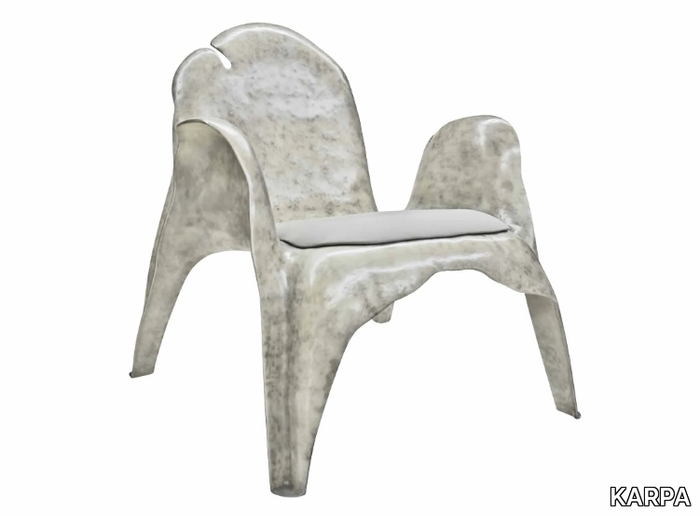 CIBELLE K3000a - Fiberglass armchair with armrests _ KARPA