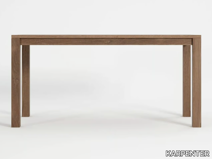 SOLID - Rectangular wooden dining table _ KARPENTER