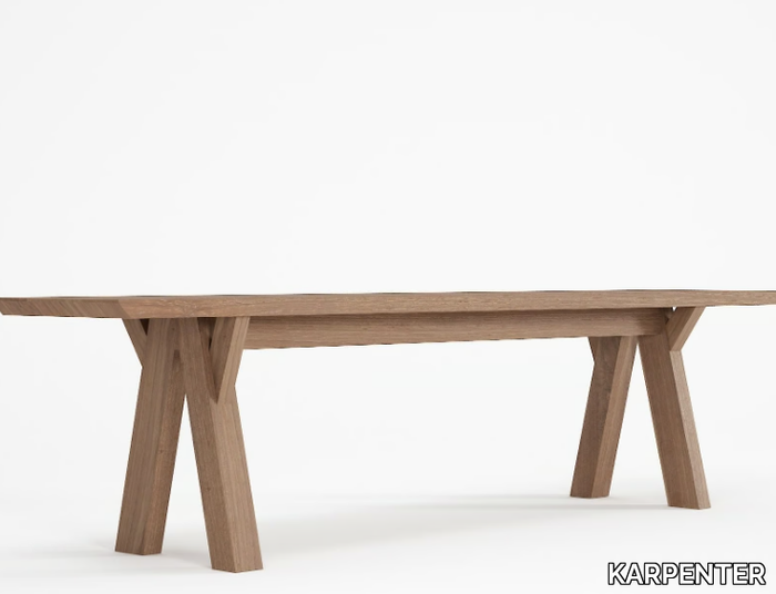 KI - Solid wood bench _ KARPENTER