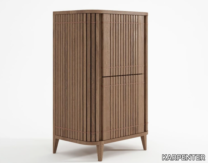 KOPPAR - Wooden bar cabinet _ KARPENTER