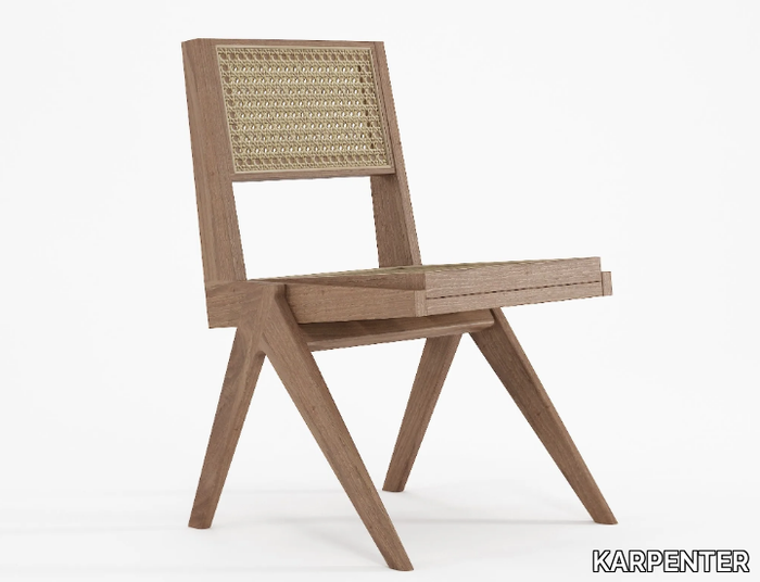 TRIBUTE - Rattan chair _ KARPENTER