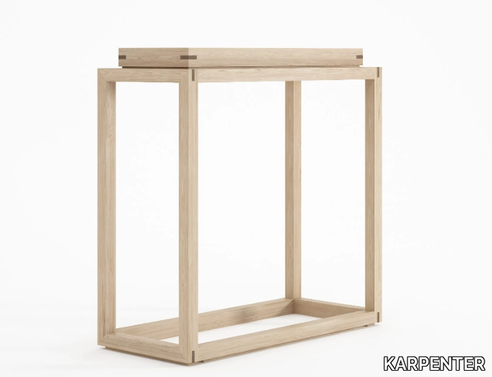 UP & DOWN - Rectangular wooden console table _ KARPENTER