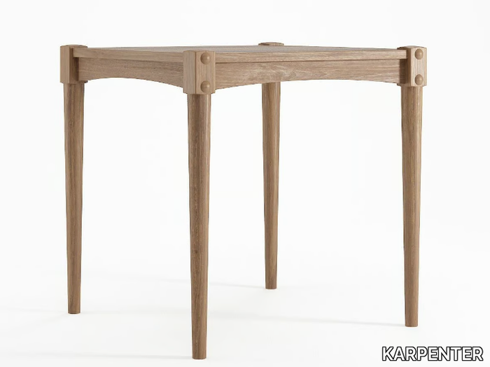 KATCHWORK - Square solid wood dining table _ KARPENTER