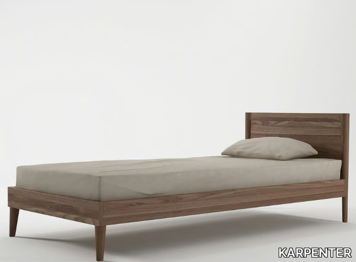 VINTAGE - Wooden single bed _ KARPENTER