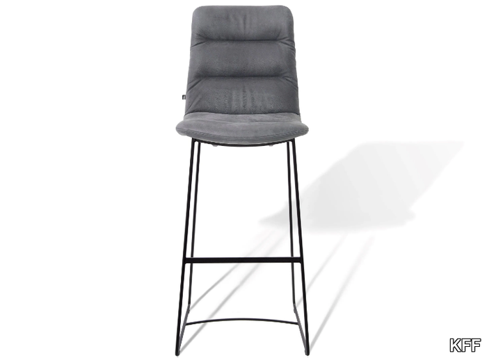 ARVA LIGHT - Sled base kitchen stool with footrest _ KFF