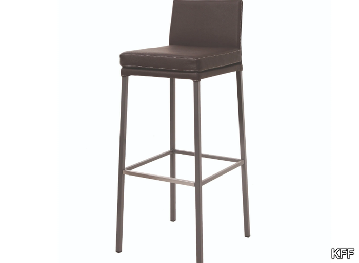 TEXAS FLAT - High barstool with back _ KFF