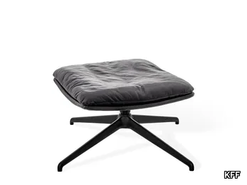 FAYE LOUNGE - Ottoman with 4-leg-star-frame FSC _ KFF