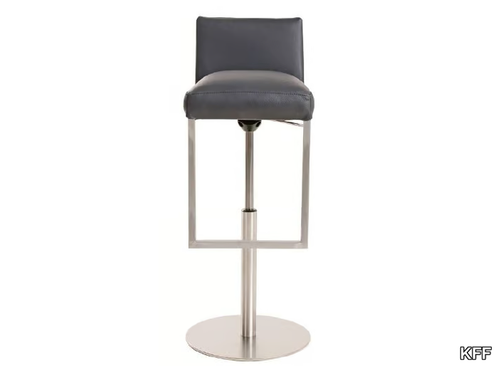 TEXAS - Barstool height-adjustable with footrest _ KFF