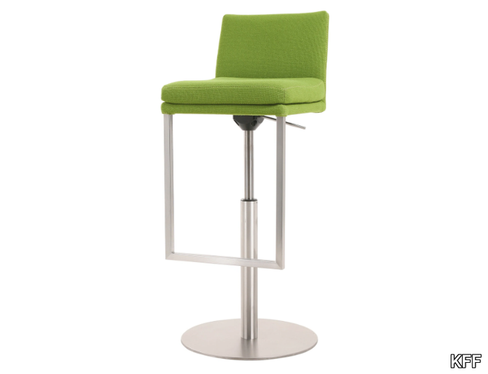 TEXAS FLAT - Swivel barstool height-adjustable _ KFF