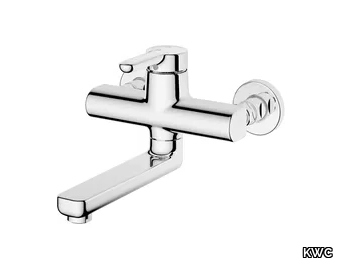 WAMAS 2.0 11.472.093.000 - Wall-mounted washbasin mixer with adjustable spout _ KWC