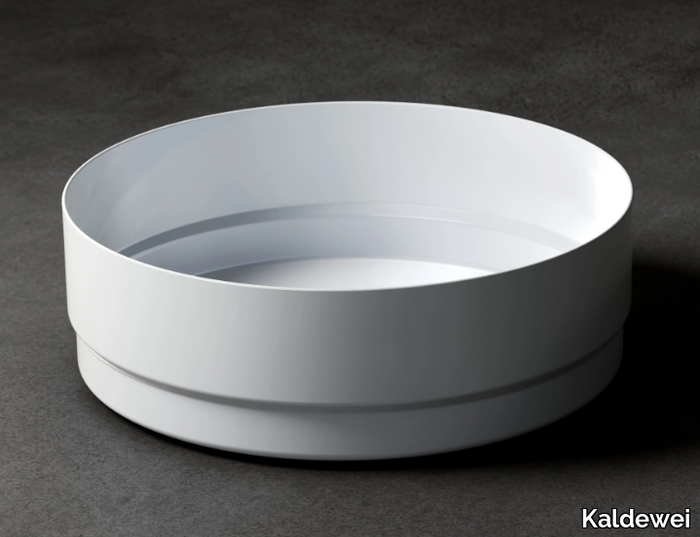 NUEVA - Countertop enamelled steel washbasin _ Kaldewei